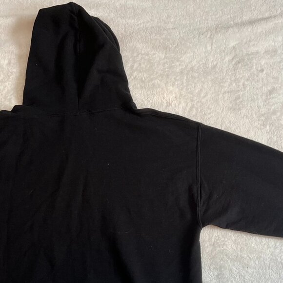 Authentic Barney's New York Black Hoodie Hooded Sweatshirt Size Small - Picture 3 of 10
